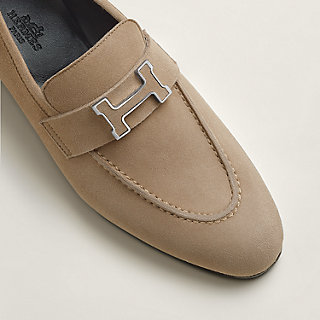 モカシン《パリ》 - ベージュ | Hermès - エルメス-公式サイト